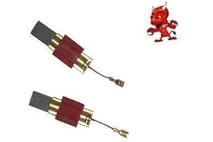 MASCHINEN-TEUFEL Kohlebürsten Motorkohlen passend für Miele W 718, W 722, W 731, W 732, W718, W722, W731, W732