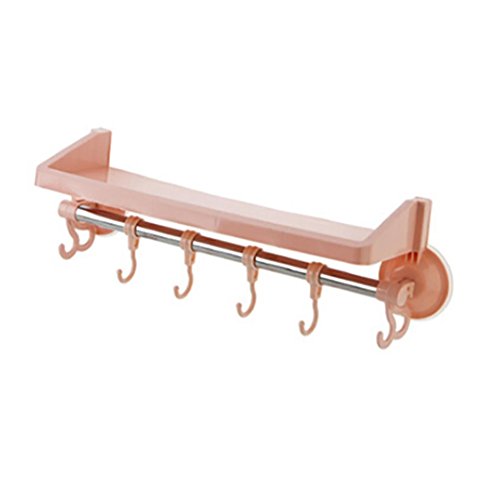 Preisvergleich Produktbild Clode® Badematten Set Badezimmer-Versorgungsmaterial-Haken-... Produkt mit Nutte (Rosa)