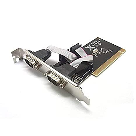 ATEVON SD-PCI15039 2 Port DB9 RS-232 Serial PCI Controller Card