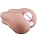 Produktbild TWISFER Realistische Masturbatoren 3D Masturbieren Muschi,Pussy Ass Silicone Vagina, enger Vagina und Anal extreme weiche, Sexspielzeug für Männer