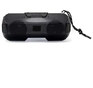 Zebur A006 Portable Bluetooth Speaker with DJ LHT USB/Micro SD Card/AUX Multimedia Speaker System Super Bass (Black)