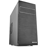 DeepCool Frame Chassis Micro ATX, Custodia per Computer MATX / MINI-ITX con Lettore di Schede Aggiuntivo, Garanzia di 1 Anno