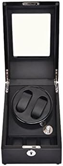 SSQCXO Black Water Grinder 2 + 0 Auto Shake Table / Mechanical Rotary Watch Box (18 * 18 * 20cm)