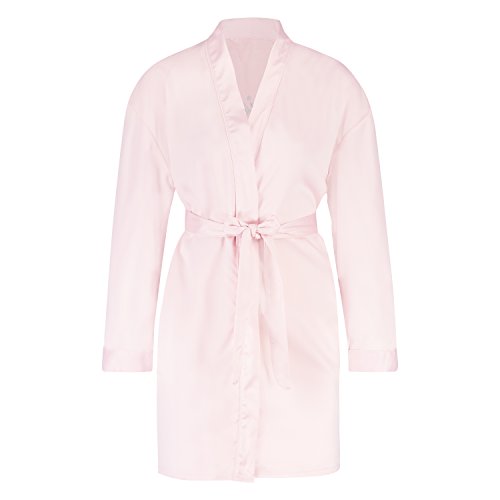 Preisvergleich Produktbild Hunkemöller Damen Kimono Satin Bride's Crew Rose XL / XXL134038