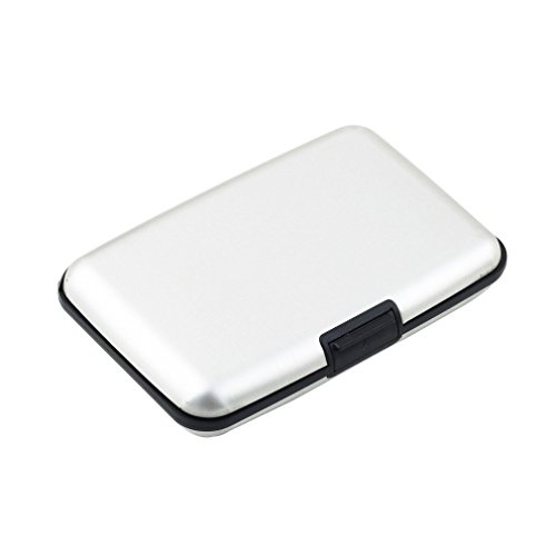 Preisvergleich Produktbild Ndier Hausnummer wasserdicht Kreditkarte Portemonnaie Aluminium Gehäuse Metallgehäuse für Aufbewahrung von Haus