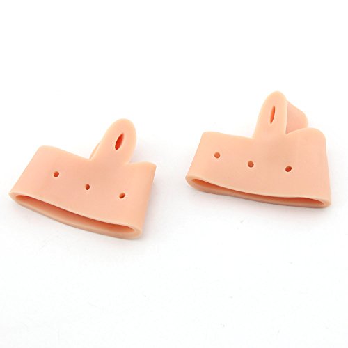 Pack of 2PCS Bunion Relief Big Toe Protectors For Bunions Treatment Bunion Soft Gel Toe Separators, Spacers, Straightener and Spreader for Toe Alignment and Bunion Pain Relief