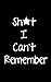 Produktbild Sh*t I Can't Remember: FML What WAS The Model of My First Car: Password Book to Organize Logins, Usernames and Sh*t (Password Logbooks)
