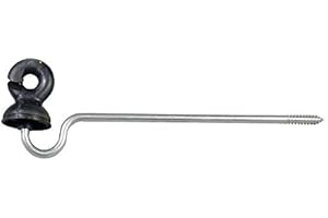 EIDER LANDGERÄTE GMBH Lot de 100 anneau Distance isolateurs 220 mm, isolateurs Clôture Clôture électrique