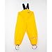 Yellow Rukka waterproof Dungarees, 80 cm (12mths)
