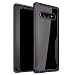 Produktbild Handyhülle für Samsung Galaxy S10E Transparent Silikon TPU Schutzhülle Soft Tough und Flexibel Hülle Rüstung Schlagfest Stoßfest Case Kratzfest Bumper kompatibel mit Galaxy S10E Schwarz