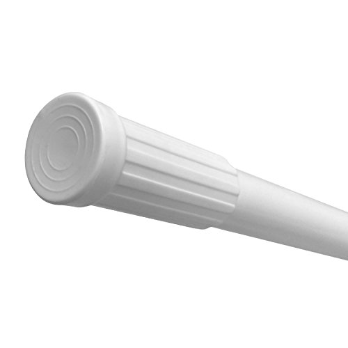 Tatkraft Thorin Teleskop-Duschvorhangstange 70–120 cm, Ø1.9/2.2 cm Aluminium / Edelstahl