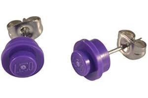 VAULT 101 LIMITED LEGO® 1x1 Round Ear Stud - Purple