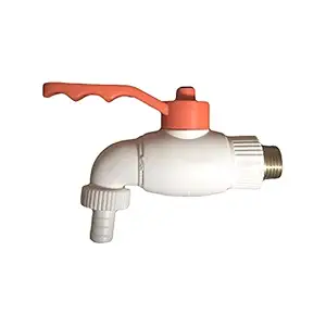 Yo India Polyvinyl Chloride Tap, Multicolour, Brass Finish