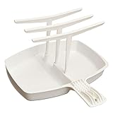 Kochen Sie den Speck besser senkrecht in der Mikrowelle und kühlen Sie ihn mit einem Griff ab. Denken Sie daran, ein Blatt Küchenpapier über die Speckscheiben zu legen, bevor Sie sie in die Mikrowelle stellen, um das Spucken von Fett zu vermeiden