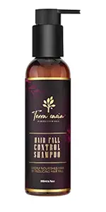 Terra Cacia Hair Fall Control Shampoo for unisex, 200 Milliliter