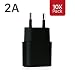 Produktbild MyGadget 10x Universal Netzteil - USB Ladestecker Adapter (5V / 2A) - Ladeadapter Ladegerät für Apple iPad, iPhone, Lenovo, Samsung Galaxy Tab - Schwarz