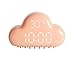 Produktbild Nette Cyan-Wolken-Form-Wecker-Taktgeber-Steuerung Digital-LED-Taktgeber-Wecker-Wochenende Kinder Snooze-Funktions-Zeit-Tagesanzeige-Taktgeber , pink
