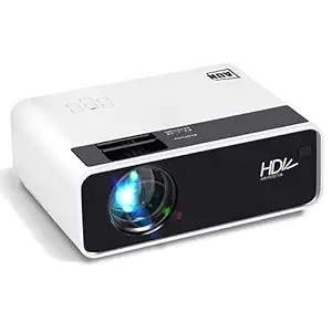 AKEYAUN? D60S ANDROID NATIVE HD LED PROJECTOR 2800 LUMENS RAM 1GB ROM 8GB PROJECTION SIZE 150 INCH ANDROID VERSION 6.0 WITH 1280*720P RESOLUTION Support USB / SD Card / Audio / VGA / HDMI HD Projector