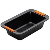 Le Creuset - Molde para tarta de ciruelas acero al carbono, 23 x 13 cm, color negro