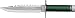 Produktbild Rambo I Miniatur-Replik John Rambo Messer Stallone Signature Edition 15 cm