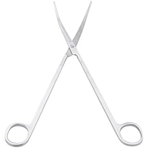 Sharplace Edelstahl Aquarium Schere für Reinigung Wasserpflanze Gras