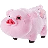 BYFRI 18cm Plush Toys Gravity Falls Waddles Dipper Mabel Pink Pig Dolls & Stuffe Waddles Stuffed Soft Dolls Kids Birthday Gif