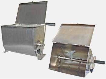 Preisvergleich Produktbild mescolatrice Knetmaschine Edelstahl für Fleisch