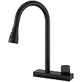 Aquieen Table Mounted Hot & Cold Pull Out Kitchen Sink Mixer with ...
