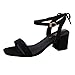 Produktbild Damen Sandalen Schuhe,Schuh Sommerschuhe Bequeme Sandaletten Frauen Pumps Hoch Absatz Schuhe Offene Badesandalette Plateau Pumps Freizeit Elegante Reißverschluss Strandschuhe