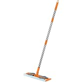 Macro Max Famous + D&uuml;z Mop Yer Temizlik Sistemi, Islak ve Kuru Kullanım, 360 D&ouml;ner Başlıklı Pratik Paspas