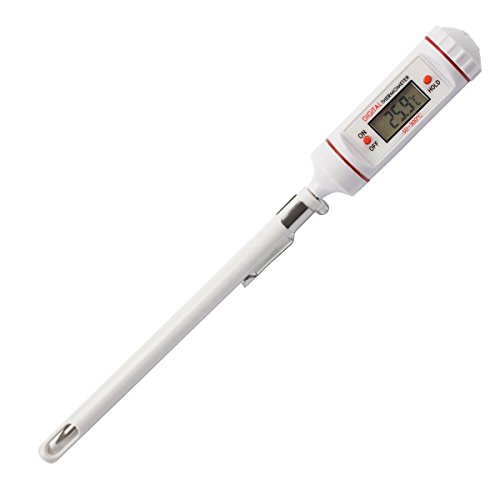 Digital Babyflaschenthermometer . Baby Flaschenthermometer mit Edelstahl – Sonde - 3