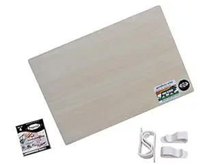 POPULAR Multipurpose Drawing Board ? 16?x 24? - 8mm Thick ? Both Side Laminated Surface ? for Laptop, Keyboard, Students ? 4 Board Clips Free (Design 1, Beige)