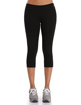 WingsLove Damen Capris Yoga Sporthose Laufenhose 3/4 Leggings Training Sport Strumpfhosen