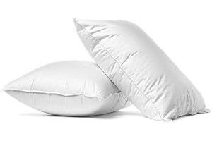 LINEN EMPIRE Standard Luxury Pillows 2 Pack - 50x75 cm - Standard Size Hotel Quality Soft Pillow for Sleeping - Ultra Bounce Cuddle Support Bed Pillows - Hypoallergenic Soft Hollowfibre