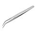 Produktbild TOOGOO(R)5.9 " Lang Silber Ton Gebogene Spitze Pinzette Zange Handwerkzeug
