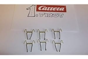 Carrera First Greenhills G1135 - Spazzole a doppio contatto, 6 pezzi