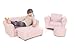 RED PU LEATHER LAZYBONES KIDS TWIN SOFA Chair/Seat/Armchair/Sofa for Children/Childs