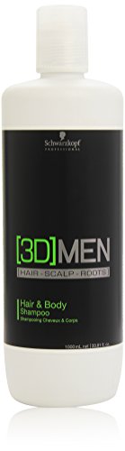 Schwarzkopf 3D MEN Hair & Body Shampoo 1000 ml