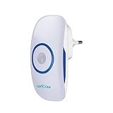 UVISTAR LED Nachtlicht mit Bewegungssensor Dämmerungssensor / Nachtleuchte für Steckdose / Nachtlicht Lampe mit 18-Leds / für Babys und Kinder Steckdosenlicht / Tragbar, zum Mitnehmen / Nachtlicht Induktion infrarot, kaltweiß - 2
