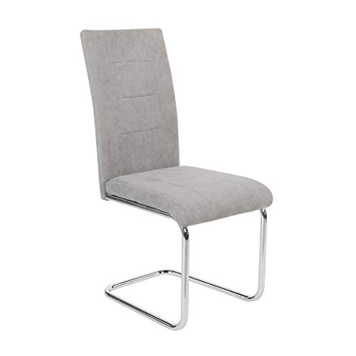 VIVACE Lucerna Silla de Comedor, Tela, 4349102 cm, 4 Unidades