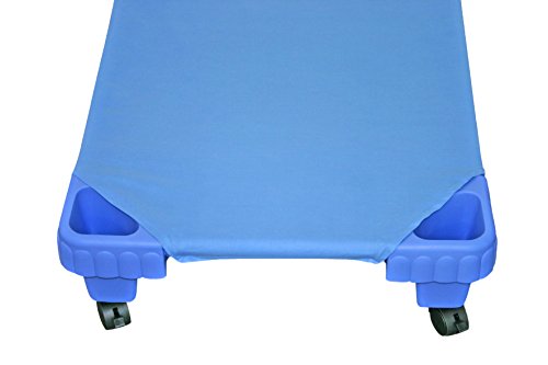 Preisvergleich Produktbild EDUPLAY 110022 130 cm blau Spannbetttuch