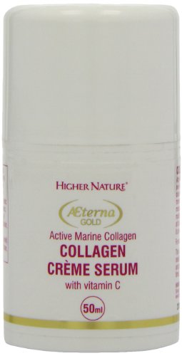 Higher Nature Aeterna Gold Collagen Skin Creme Serum 50ml