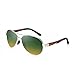Produktbild SUNGLASSES Authentische High-End-Herren Piloten Polarisierte Sonnenbrille Sonnenbrille Spiegel Fahrer Polarisierte Gläser (Farbe : Gold Frame)