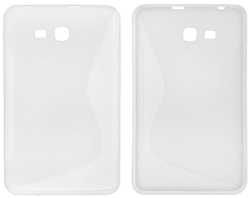 mumbi S-TPU Schutzhülle Samsung Galaxy Tab 3 7.0 Lite T110 T111 (7 Zoll) Hülle transparent weiss - 9