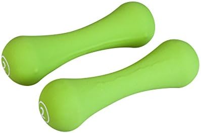Neoprene Dumbbells Aerobic Weight Fitness Training – Sold as a Pair /Boxed in a pairs (4kg - 2x2kg)