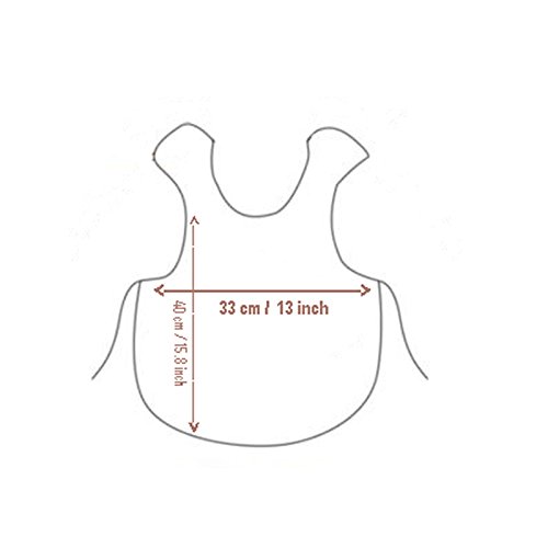 babylaza Cute Cartoon Wasserdichtes Baby Lätzchen 2 Stück (2–5 Jahre) - 7