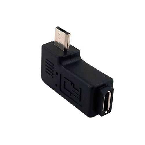 BlueBeach® OTG Micro USB 2.0 5-poligen Stecker auf Buchse M bis F Verlängerungs-Adapter - 5
