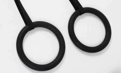 Olymnpions Elite Gymnastic Rings with Buckle and strap for Upper Body