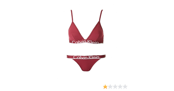 maroon calvin klein set