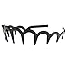 Zigzag Toothed Hairband for Men and Women